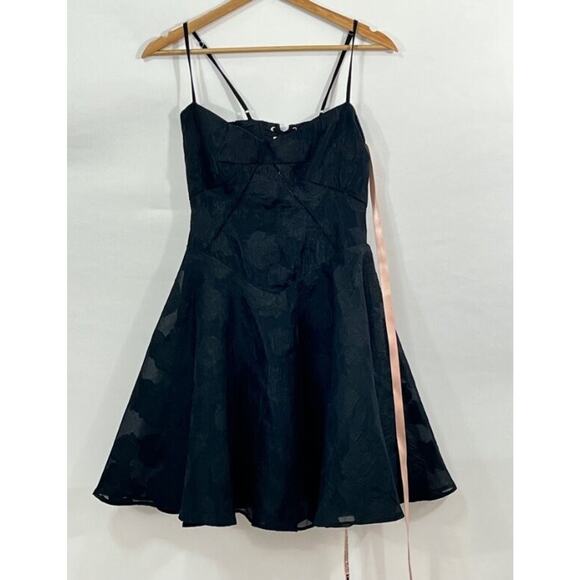 House of CB Black Serenita Mini Dress - Picture 8 of 14